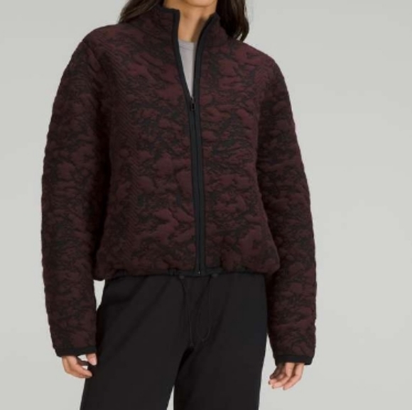 lululemon athletica Jackets & Blazers - Lululemon Jacquard Multi-Texture Sweater Jacket Size 8 NWOT'S
